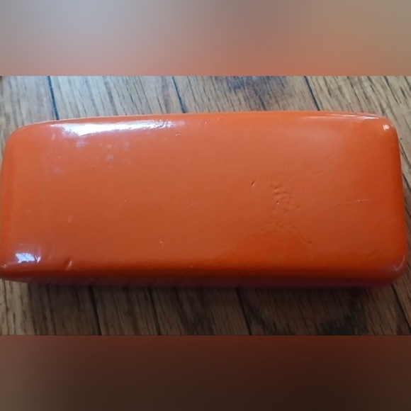 Kate Spade - Pink/Orange Hard Shell Eyeglass Case - Picture 3 of 6